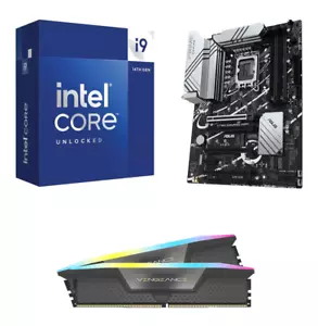 🔥Intel Core i9-14900K-ASUS Z790 Gaming WiFi7-Corsair Vengeance RGB 32GB DDR5🔥 - Foto 1 di 4