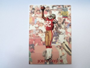 1992 Pro Set Power John Taylor Football Card 82