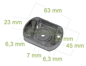 Mitnehmer Starterplatte für viele Motorsense Zipper Berlan Brast Ryobi Fuxtec... - Bild 1 von 3