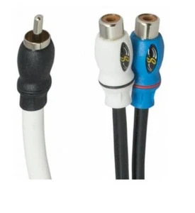 Cable de cobre STINGER para todo tipo de clima grado marino hembra interconexión en Y OFC SMRCAYM - Imagen 1 de 2