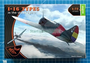 1/72 Polikarpov I-16 Type 5 In the Sky of Spain (Clear Prop! CP72023) - Picture 1 of 1