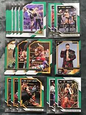 GREEN PARALLEL 2022 Panini NXT 2.0 WWE Base & Insert Cards You Pick/Choose!