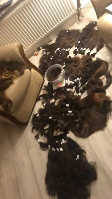 Peluca Rebeca, top skin, peluca europea, 100% sin procesar, hecha virgen a medida Foto 1 de 4