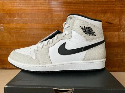 Nike Air Jordan 1 Retro High Elephant Pure Platinum 2015 blanco negro talla 13 Foto 1 de 4
