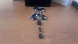 Black Ceramic Style Papillon necklace by More - Picture 1 of 2