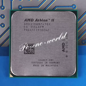 100% OK AD631XWNZ43GX AMD Athlon II X4 631 2.6 GHz quad-core Processor CPU - Picture 1 of 1