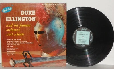 DUKE ELLINGTON Famous Orchestra & Soloists LP Mono RondoLette Plays Well Jazz - Image 1 of 3