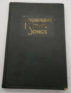 Vintage 1934 "Triumphant Service Songs" Hymnal book - Picture 1 of 11