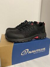 Nautilus Womens Black Safety Shoes Size 7