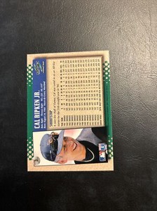 C54b #3 Cal Ripken, Jr Baltimore Orioles 1995 Score