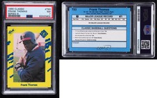 1990 Classic Update Yellow Travel Edition Frank Thomas #T93 PSA 7 Rookie RC HOF