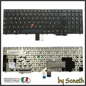 TASTIERA ITALIANA PER LENOVO THINKPAD L540 P50S T540 T540P CON FRAME POINTSTICK - Foto 1 di 1
