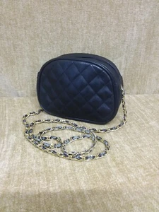VTG St. Michael’s Quilted Leather Cross Body Bag (See Description) - Picture 1 of 7