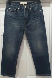 MARC BY MARC JACOBS Blue Denim ANNIE Low Rise BOYFRIEND CROP Jeans Pants 25 - Picture 1 of 9
