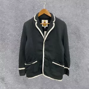 A BATHING APE Jacket Size S Cotton/Blk/Plain// Men's #DL 17B - Picture 1 of 6