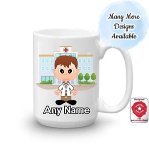 Taza Médica Grande Personalizada 15 oz Masculino Estudiante Graduación Regalo de Gracias - Imagen 1 de 35