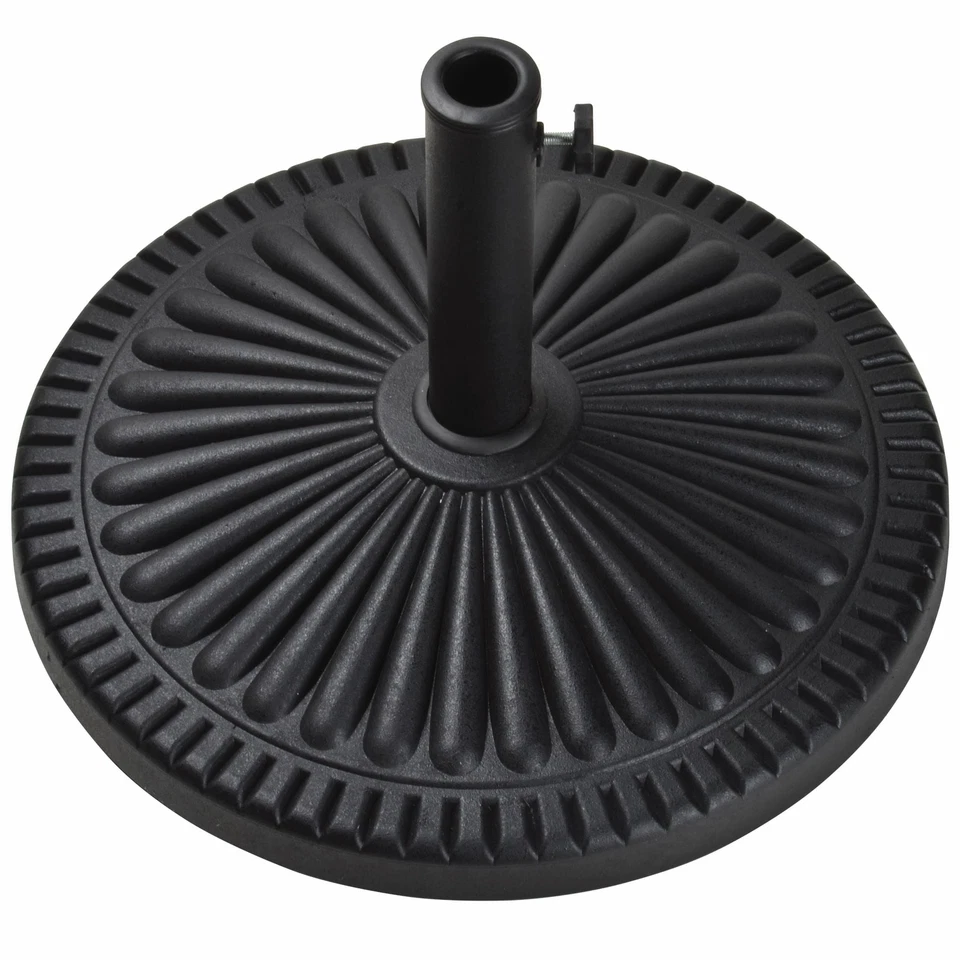 Bond Mfg. Base paraguas terraza 18 kg - negra #60481A Foto 1 de 1