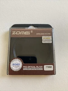 ZOMEI 77mm IR Filter 720nm X-Ray Infrared Filter For Sony Camera Canon Nikon - Picture 1 of 1