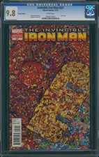 Invincible Iron Man #527 Collage Variant CGC 9.8 *Last Issue*