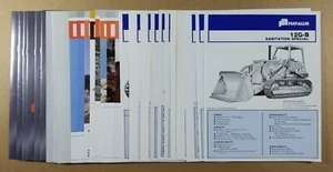 vintage Fiat-Allis Fiatallis Heavy Equipment 29 BROCHURE LOT Clean & Unmarked - Picture 1 of 16