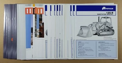 LOTE DE 29 FOLLETOS de equipo pesado Fiat-Allis Fiatallis de colección limpio y sin marca Foto 1 de 4