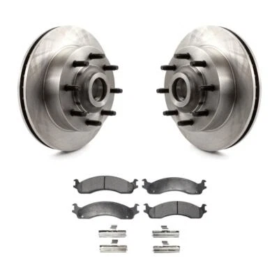 Front Disc Brake Rotor & Ceramic Pad Kit For Dodge Ram 2500 3500 Van B3500 B2500 - Image 1 of 4