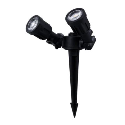 LED Bodenstrahler Gartenleuchte Außenleuchte Gartenleuchten Garten 2x5W Ali.B - Bild 1 von 4