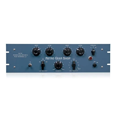 Pulse Techniques Pultec EQP-1S Two-Band Tube Program Equalizer 3U EQP1S - Image 1 of 4