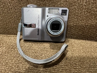 Kodak Digital Camera EasyShare C603 6.1 MP Silver Tested - Image 1 of 4