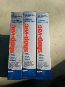 3-Shop Vac Steam Team Carpet Cleaning Concentrate Set of 2 5.5 FL OZ Rug Shampoo - Picture 1 of 4