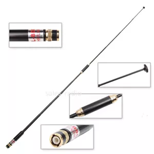 Telescopic AL-800 BNC Male Dual Band Antenna For ICOM IC-V8 V82 Kenwood Radios - Picture 1 of 10