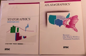 Statgraphics and Atlas*Graphics, by STSC, Inc. - Promo brochures, 1986. - Picture 1 of 9