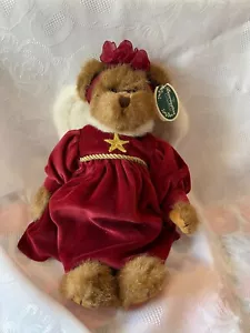 THE BEARINGTON COLLECTION-AURORA CHRISTMAS BEAR - Picture 1 of 2