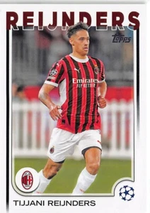 2024-25 Topps UEFA Tijjani Reijnders Base AC Milan #139 - Picture 1 of 2