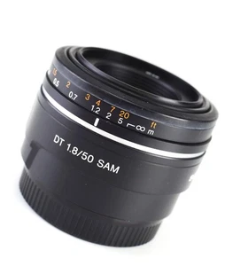 Sony DT 50mm F1.8 SAM Autofocus Prime Lens A Mount Rear Lens Cap - Picture 1 of 13