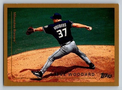 1999 Topps #60 Steve Woodard Milwaukee Brewers - Image 1 of 2