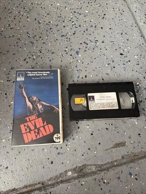 The Evil Dead VHS Thorn EMI Video White Clamshell - Image 1 of 4
