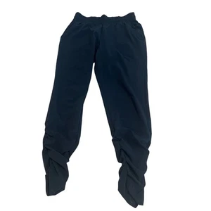 prAna Women’s Drawstring Athletic Cinch Ankle Pants Size XS Black - Picture 1 of 6