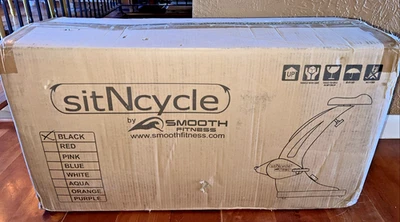 Bicicleta de Ejercicio Smooth Fitness SitNCycle Sit N Cycle NUEVA EN CAJA Negra Foto 1 de 4