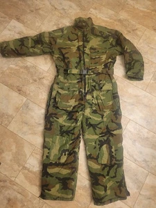 Winchester Vintage Herren XL Camouflage Jagd Overall Reißverschluss Thermo - Bild 1 von 11