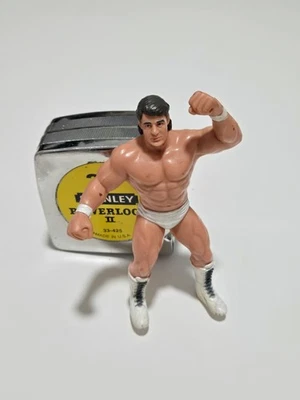 Vintage 1990 WCW WWF WWE Tom Zenk Z-Man Series 1 Galoob Wrestling Action Figure — 第 1/4 张图片
