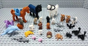 LEGO - Animal Minifigure Lot - Birds - Dogs - Fish - Cats - Spider - Ships Fast! - Picture 1 of 13