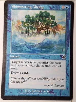 Shimmering Mirage - Apocalypse - Magic the Gathering MTG Nice! - Image 1 of 3