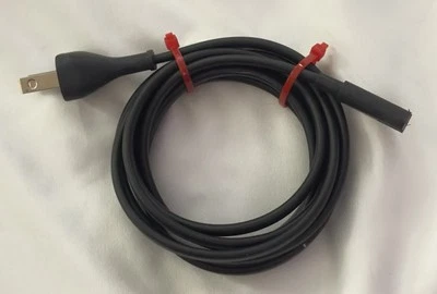 AC Power Cord, U.S. standard 2-Prong / Pins Figure-8 for Apple TV [5 Feet Long] - Image 1 of 2