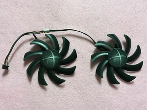 Pair Fans Cooler Fan For XFX RX460 560 GTX 760 FY09010H12LPB 85mm Graphics Card - Picture 1 of 4