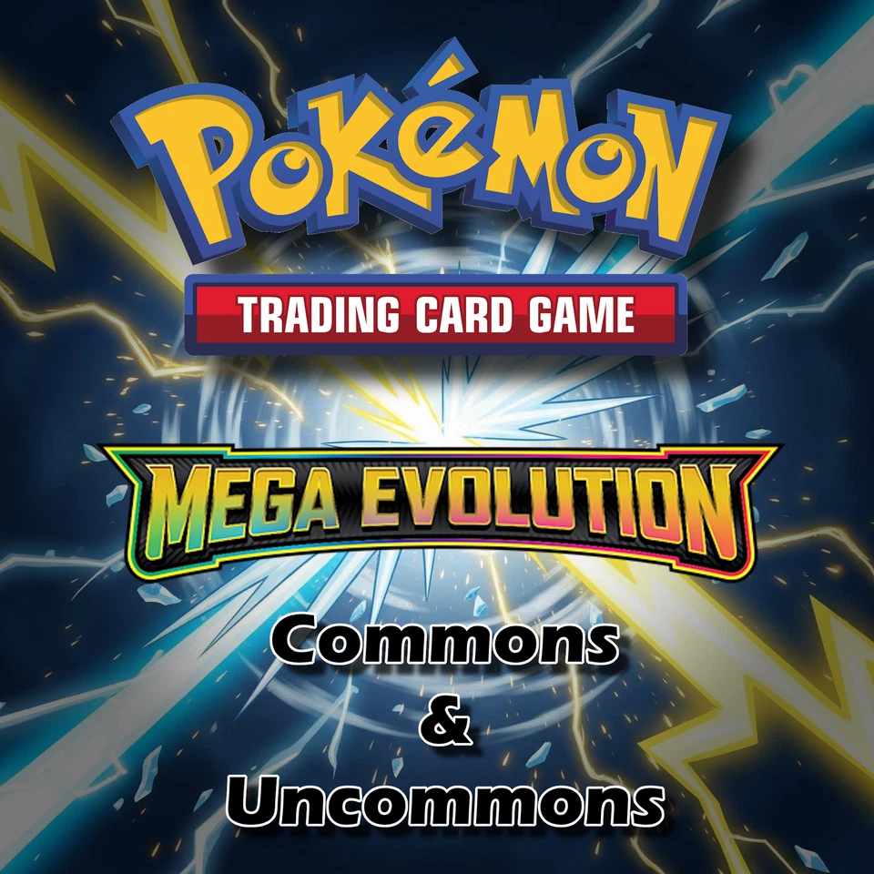 Mega Evolutions - Common/Uncommon - Pokemon TCG - Image 1 of 1