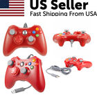 For Xbox 360 Game Console USB Wired Controller Remote PC Gamepad Joystick