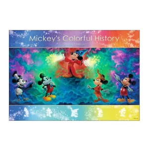 1000piece Jigsaw Puzzle Disney Mickey's Colorful History - Picture 1 of 7