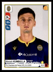 Panini Calciatori 2019-2020 - Marash Kumbulla Hellas Verona No. 182
