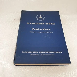 Mercedes Benz workshop manual type 170 V/170 S/170 D - Picture 1 of 2